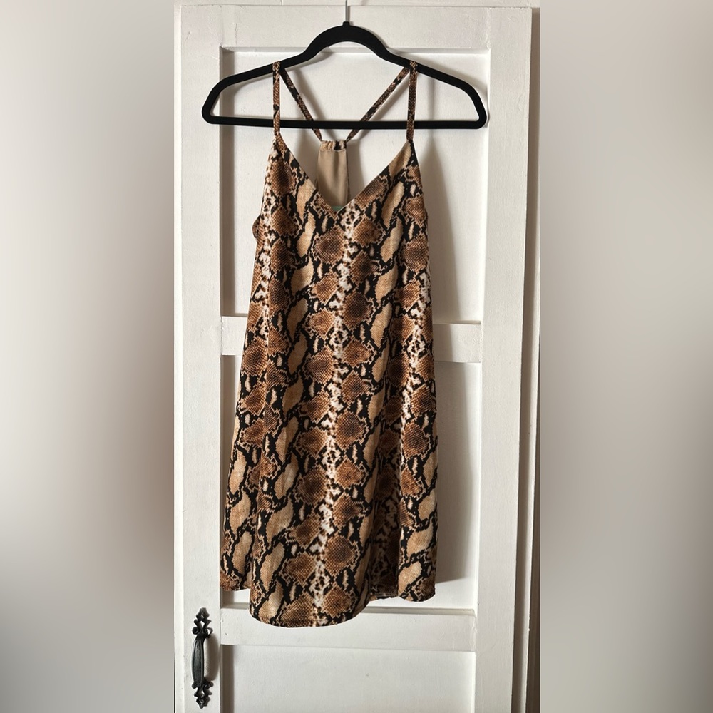 Judith March Snake Skin Dress